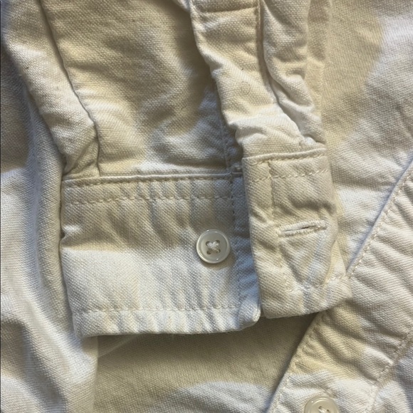 Gymboree boys crisp white cotton dress shirt size 12-18 Months NWOT - Picture 3 of 6